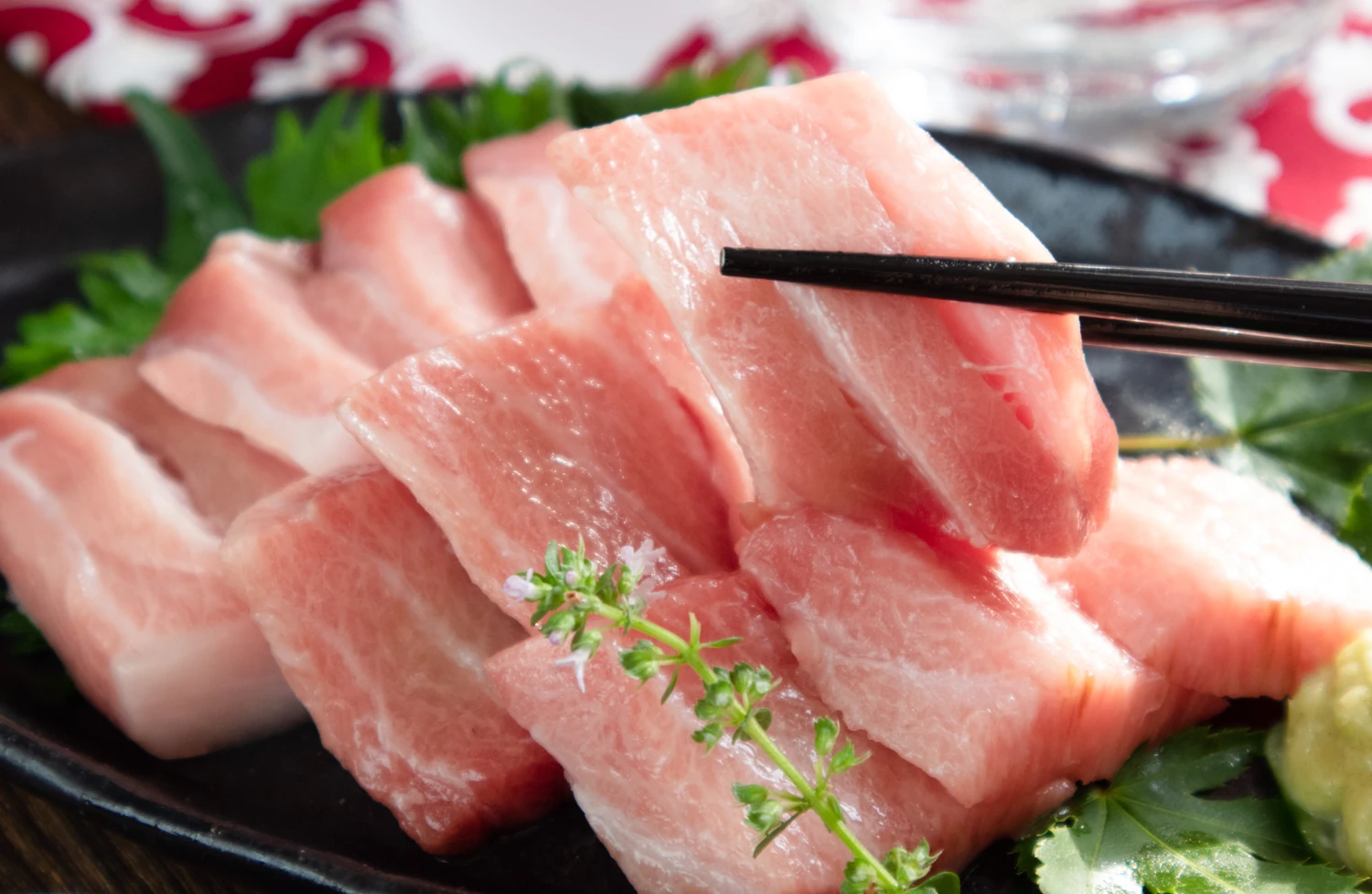 冷凍本鮪 大トロの刺身